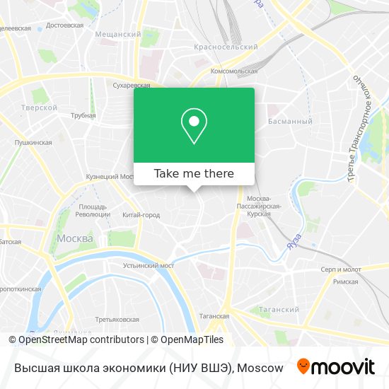 Высшая школа экономики (НИУ ВШЭ) map