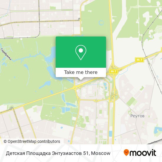 Детская Площадка Энтузиастов 51 map