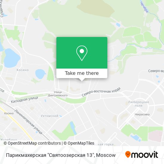 Парикмахерская "Святоозерская 13" map