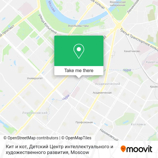 Кит и кот, Детский Центр интеллектуального и художественного развития map