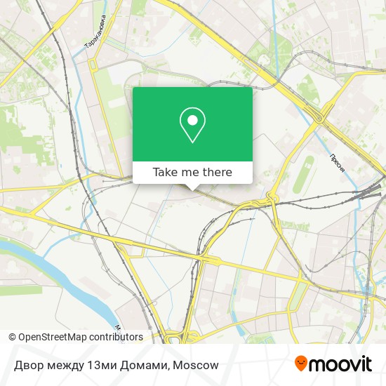 Двор между 13ми Домами map