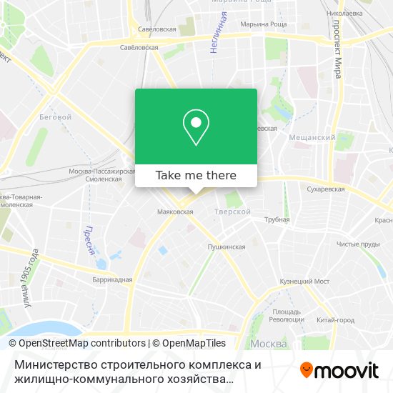 Министерство строительного комплекса и жилищно-коммунального хозяйства Московской области map