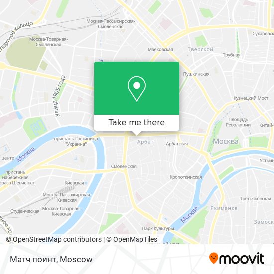 Матч поинт map