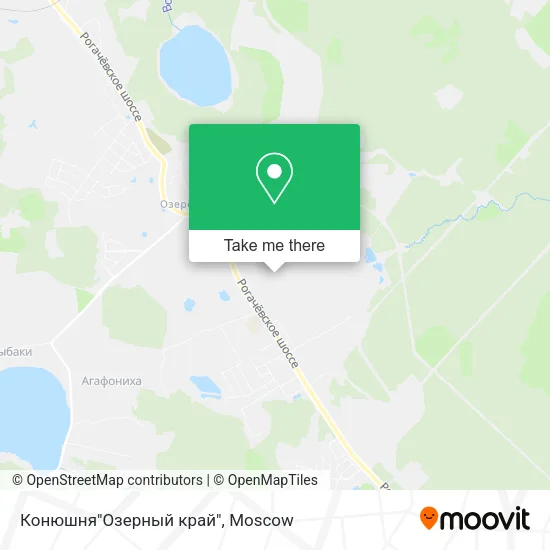 Конюшня"Озерный край" map