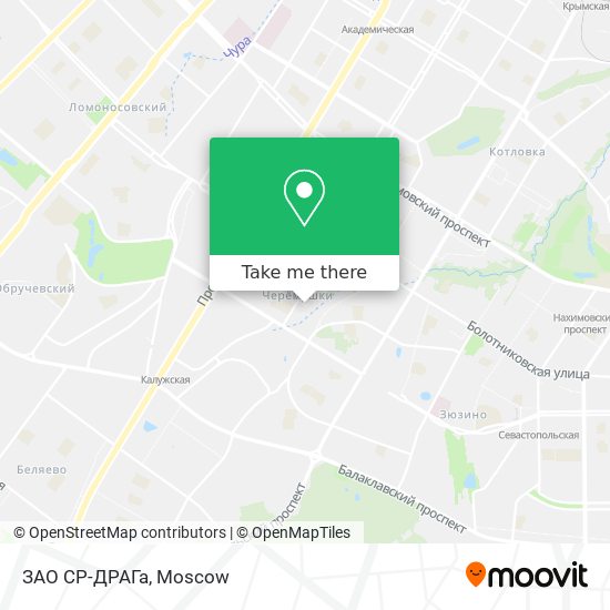 ЗАО СР-ДРАГа map