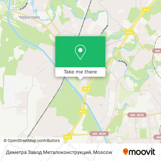 Деметра Завод Металоконструкций map