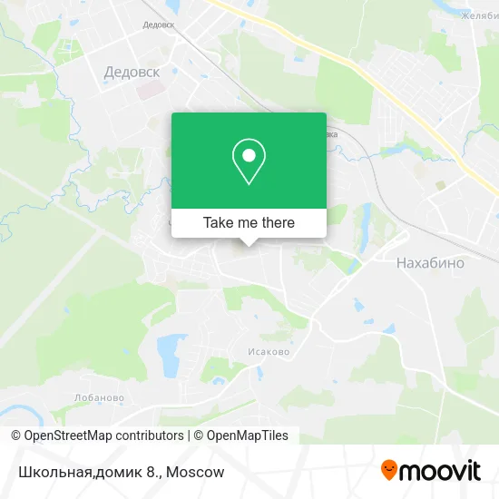 Школьная,домик 8. map