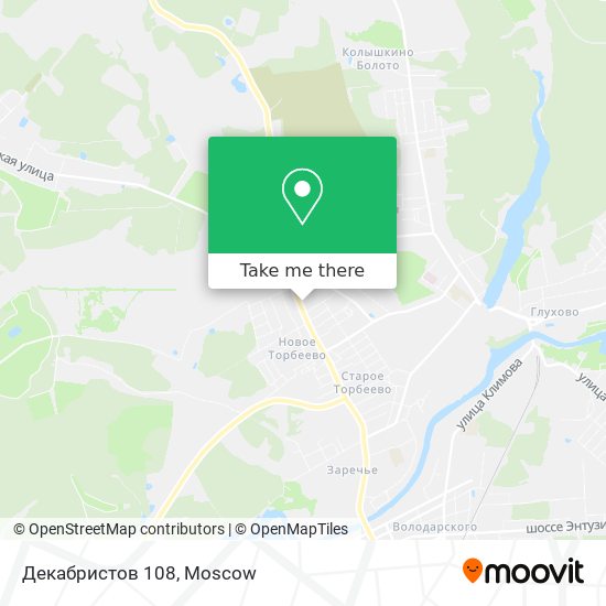 Декабристов 108 map