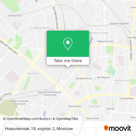 Новолесная ,18, корпус 2 map