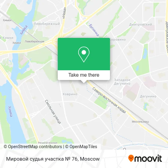 Мировой судья участка № 76 map