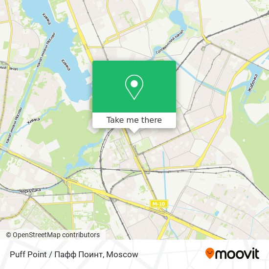 Puff Point / Пафф Поинт map