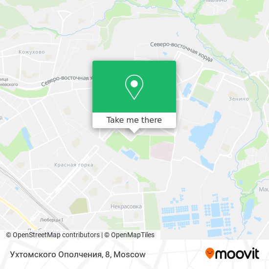 Ухтомского Ополчения, 8 map