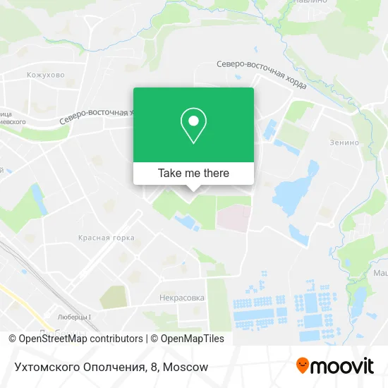 Ухтомского Ополчения, 8 map