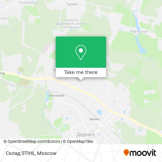Склад STIHL map