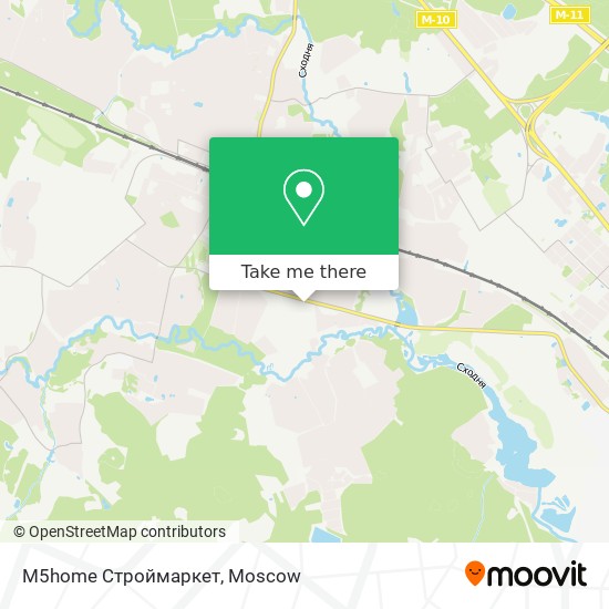 М5home Строймаркет map