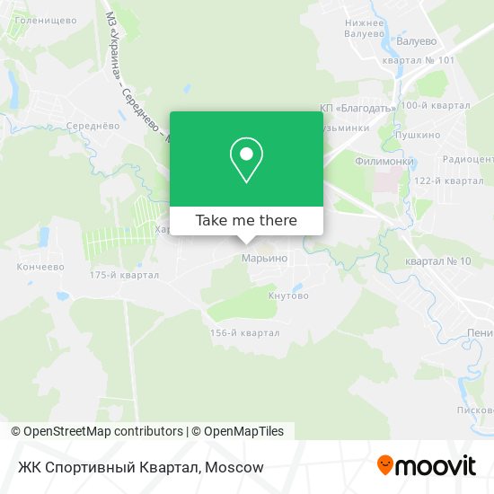 ЖК Спортивный Квартал map