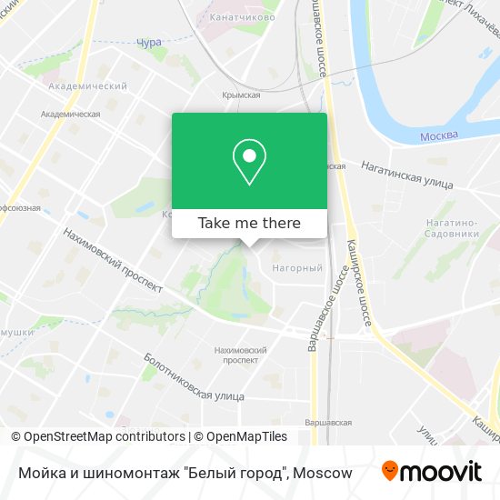 Мойка и шиномонтаж "Белый город" map