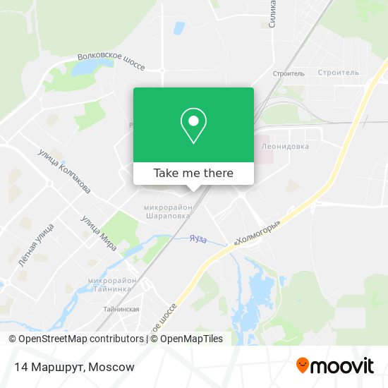 14 Маршрут map