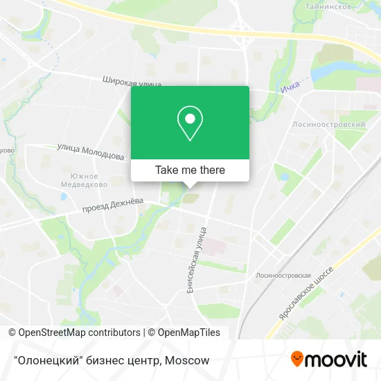 "Олонецкий" бизнес центр map