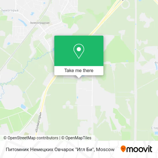 Питомник Немецких Овчарок "Игл Би" map