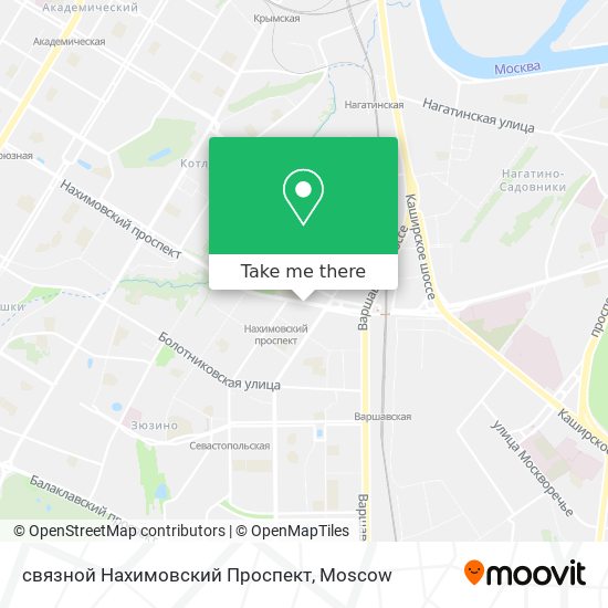 связной Нахимовский Проспект map