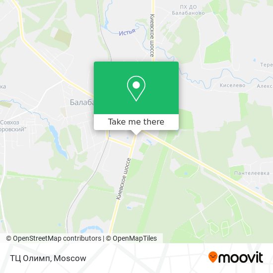 ТЦ Олимп map