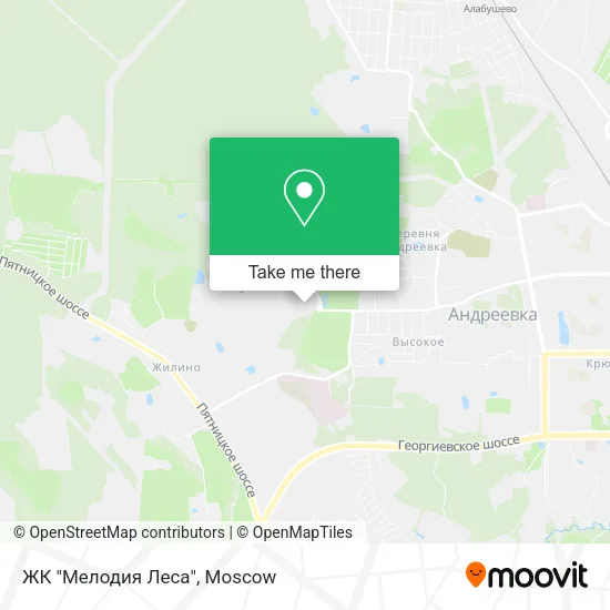 ЖК "Мелодия Леса" map