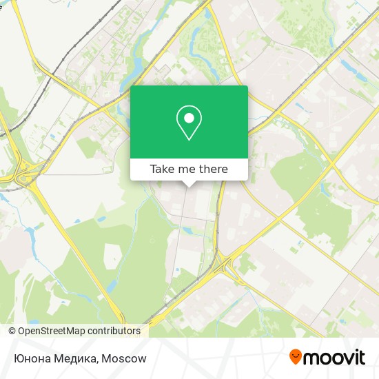 Юнона Медика map