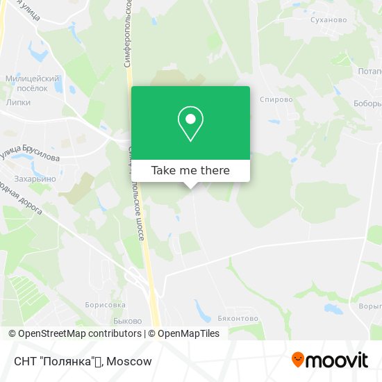 СНТ "Полянка"🏡 map