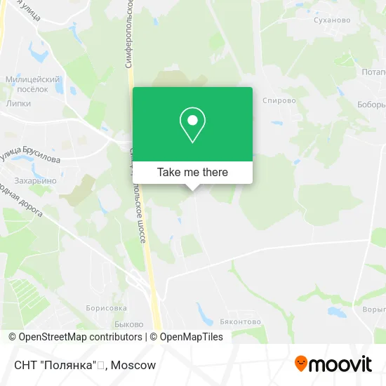 СНТ "Полянка"🏡 map