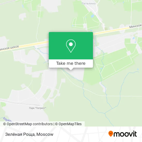 Зелёная Роща map