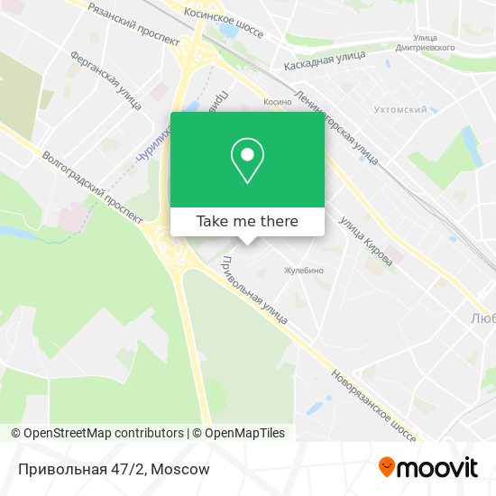Привольная 47/2 map