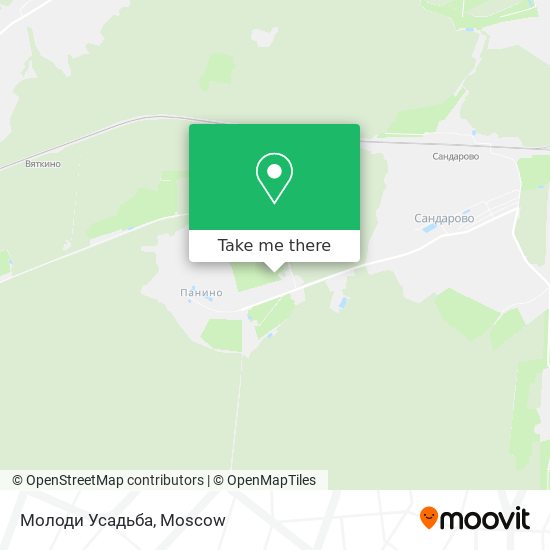 Молоди Усадьба map