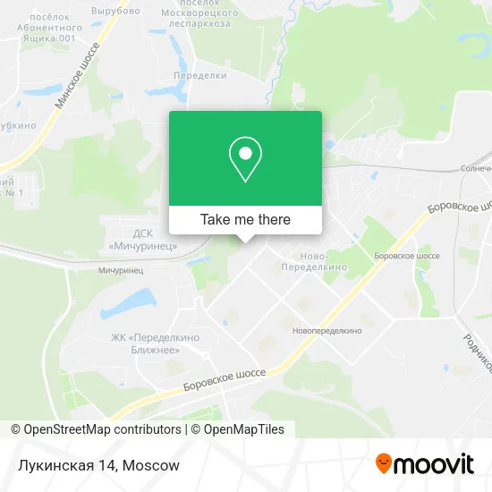 Лукинская 14 map