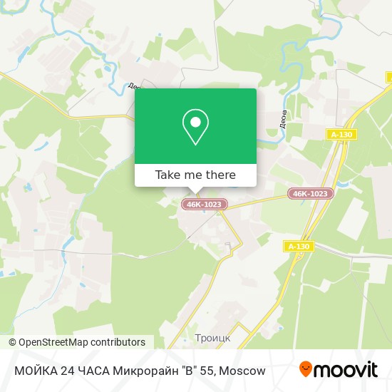 МОЙКА 24 ЧАСА Микрорайн "В" 55 map