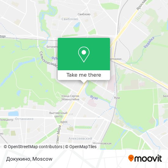 Докукино map