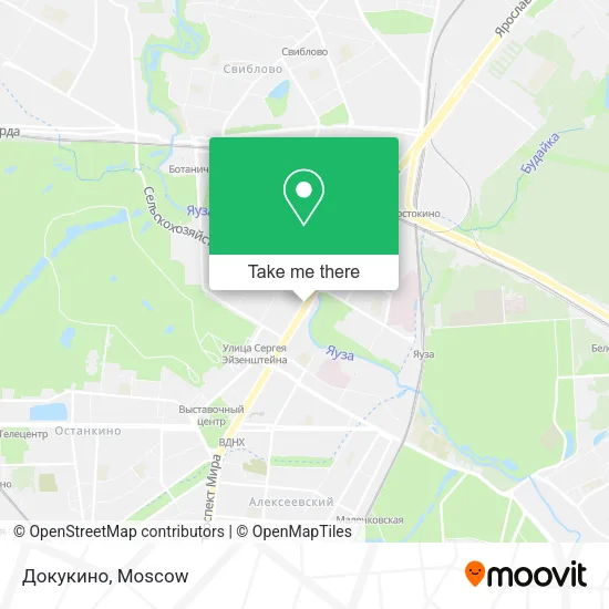 Докукино map
