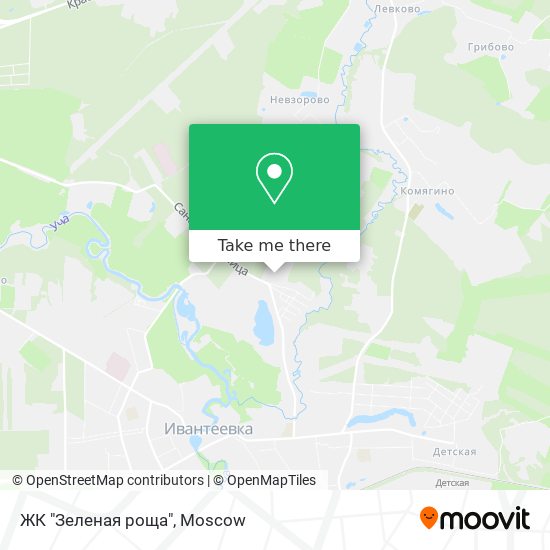 ЖК "Зеленая роща" map