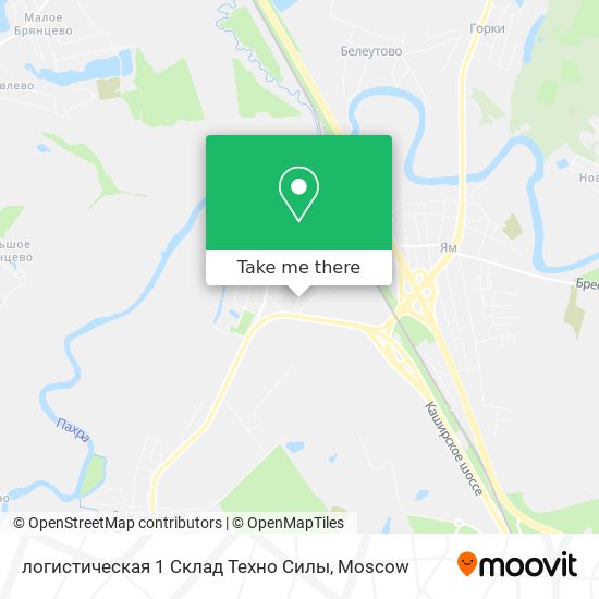 логистическая 1 Склад Техно Силы map