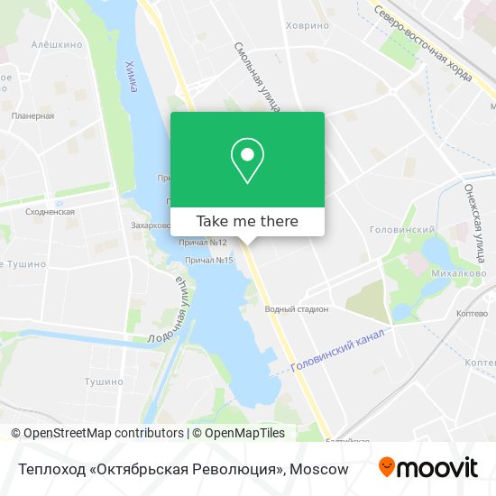 Теплоход «Октябрьская Революция» map