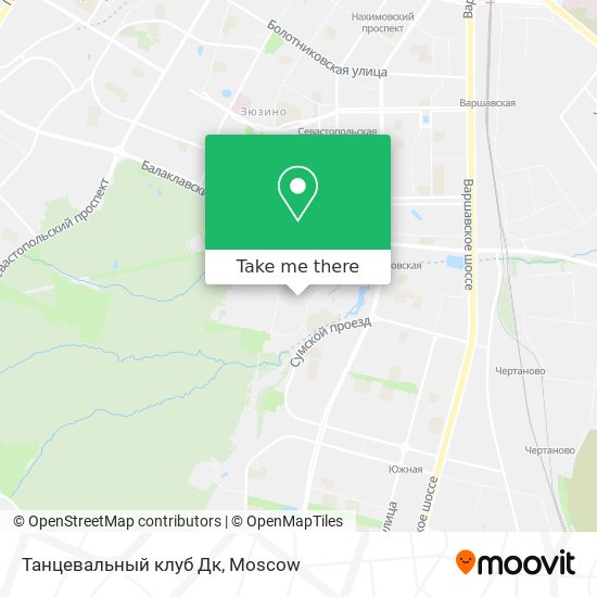 Танцевальный клуб Дк map