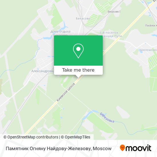 Памятник Огняну Найдову-Железову map