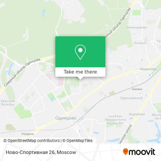 Ново-Спортивная 26 map