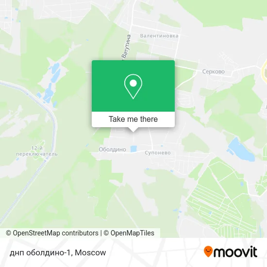 днп оболдино-1 map