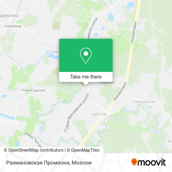 Рахмановская Промзона map