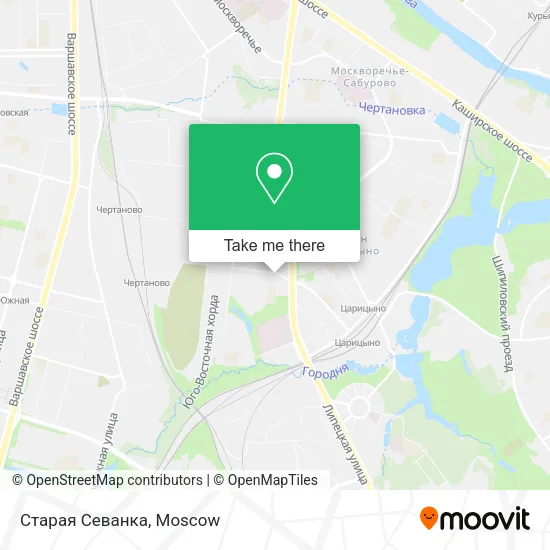 Старая Севанка map