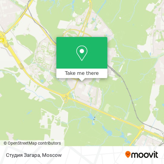 Студия Загара map