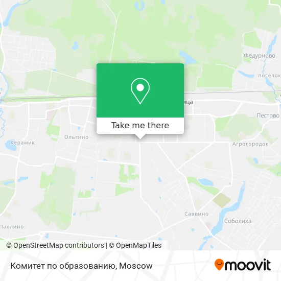 Комитет по образованию map