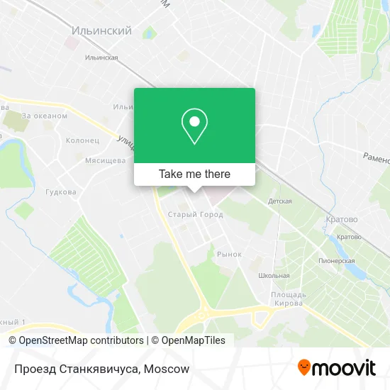 Проезд Станкявичуса map