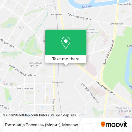 Гостиница Мирит В Москве